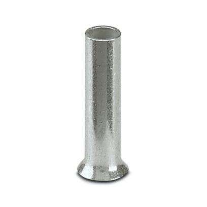A  0,75- 6
Puntera, longitud del manguito: 6 mm, color: plateado